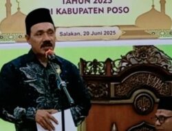 Pj. Sekda Suripto Nurdin Lepas 19 Kafilah asal Bangkep yang akan ikuti STQH ke XXVIII di Kabupaten Poso
