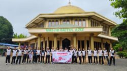 Sambut HUT Bhayangkara ke-79, Polres Banggai Gelar Bakti Religi Bersih-Bersih Tempat Ibadah