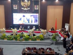 Bupati Amiruddin Pidato Perdana di Rapat Paripurna DPRD Banggai