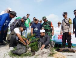 Tanam Pohon Peneduh di Kawasan Wisata Batu Tunggal, Langkah Nyata PT Timah Pelestarian Lingkungan dan Pariwisata Berkelanjutan