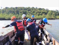 Jaga Ekosistem Pesisir dan Tingkatkan Ekonomi Masyarakat, PT Timah Restocking Ratusan Kepiting Bakau di Perairan Kundur