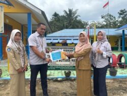 PT Timah Berikan Bantuan Sarana dan Prasarana Sekolah untuk TK Mutiara Hati di Karimun