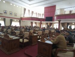 Suasana Senggang, DPRD Pangkalpinang Gelar Rapat Paripurna APBDP 2025