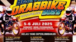 Belitung Drag Bike 2025: Ajang Balap Motor Bergengsi dengan Hadiah Puluhan Juta Rupiah