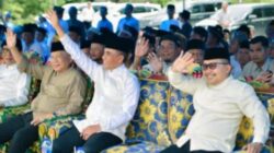 Di Hadiri Gubernur Sulteng dan Bupati Banggai, Ribuan Warga Padati Tabligh Akbar di Toili Jaya