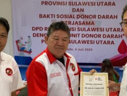 DPD RI Sulut Gelar Aksi Donor Darah, Perkuat Solidaritas dan Kepedulian Sosial