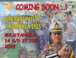 Gelar Operasi Patuh Tinombala 2025, Satlantas Polres Bangkep Himbau Masyarakat  Melengkapi Surat Kendaraan.