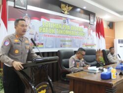 Operasi Patuh Segera Digelar, Polda Sulteng Bekali Anggota Melalui Latpraops