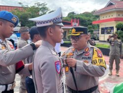 Operasi Patuh Tinombala 2025 Dimulai: Polres Bangkep Siap Tingkatkan Disiplin Lalu Lintas Demi Indonesia Emas