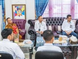 Wabup Banggai H. Furqanuddin Masulili Terima Kunjungan Tim Badan Bank Tanah