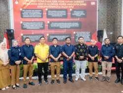 Asisten l Setda Banggai Hadiri Rakor Urgensi Daerah Pemilihan dan Penambahan Jumlah Kursi DPRD