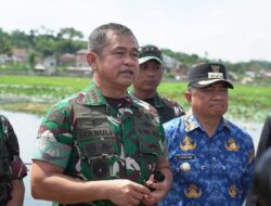 Kasad Tinjau Pembersihan Danau Situ Bagendit, Langkah Konkret TNI AD dalam Pelestarian Lingkungan