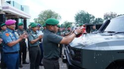 Irdam I/BB Serahkan Secara Simbolis 62 Unit Ransus Maung Bandung ke Satuan Jajaran Kodam I/BB