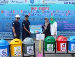 Dorong Budaya Peduli Lingkungan, PT Timah Berikan Bantuan Tong Sampah Terpilah untuk Sekolah