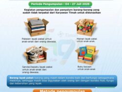 PT Timah Gelar Aksi Decluttering untuk Bantu Masyarakat yang Membutuhkan