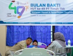 Program Khitanan Massal HUT ke-49 PT Timah Tbk, Disambut Antusias Masyarakat Kundur