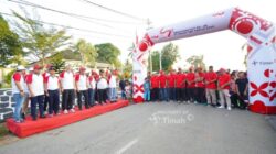 HUT ke-49, Ribuan Masyarakat Tumpahruah Padati Lapangan Upacara PT Timah Tbk Kundur Kepri
