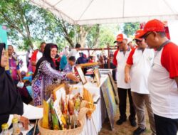 Berikan Berkah ke Pelaku Usaha Kecil, PT Timah Gelar Bazar UMKM di Lapangan Upacara Gemuruh Kundur