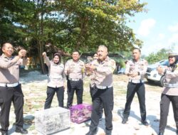 Dit Lantas Polda Babel Lepas Ratusan Ikan Dan Burung Di Kawasan Taman Bhaypark