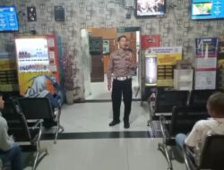 Beri Edukasi Humanis, Unit Regident Sosialisasikan OPS Patuh Toba 2025 di Ruang Tunggu Pelayanan Satpas Polresta Deli Serdang