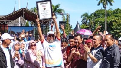 Ribuan Masyarakat Sumbar Ramaikan Jalan Santai