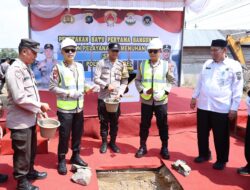 Kapolda Babel Groundbreaking SPPG Polri Kedua, Siap Dukung Program MBG Nasional