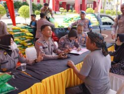 Menjaga Stabilitas Harga, Polda Sulteng dan Bulog Gelar Gerakan Pangan Murah