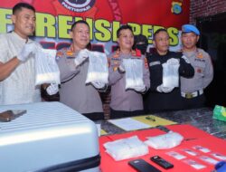 Bawa 3 Kilo Narkoba, Polresta Palu Tangkap Kurir Sabu Asal Aceh