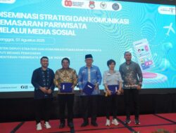 Wakil Bupati Banggai Hadiri Diseminasi dan Komunikasi Pemasaran Pariwisata Yang Diinisiasi Oleh Anggota DPR RI komisi VII H. Beniyanto Tamoreka, ST