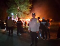 Peringatan Hari Pramuka Ke-64 Di Bantayan Dimeriahkan Pawai Obor