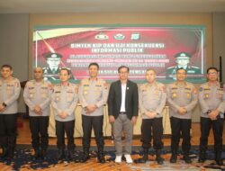 Wakapolda Sulteng Buka Bimtek Uji Konsekuensi Informasi Publik di Jajaran Polda Sulteng