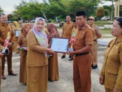 Dinas Perpustakaan dan Kearsipan juara 1 Lomba Audit Kearsipan Internal Pemda Bangkep 2025