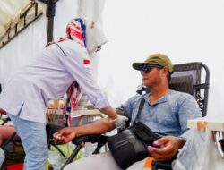 Kegiatan HUT ke-49 PT Timah di Mentok ‘Untuk Merah Putih’, Puluhan Kantong Darah Terkumpul