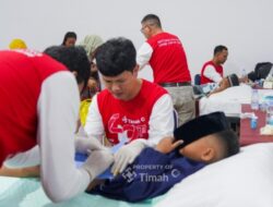 Mobil Sehat PT Timah Kembali Gelar Khitanan Massal dan Pengobatan Kesehatan Gratis