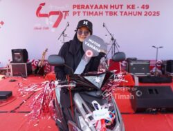 Dipa Putri Perempuan Asal Belinyu Yang Beruntung, Bawa Pulang Satu Unit Motor