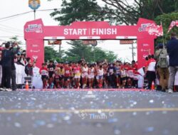 Ajang TINS Half Marathon 2025 HUT ke-49 PT Timah Tbk, Ribuan Pelari dari Berbagai Daerah Digelar