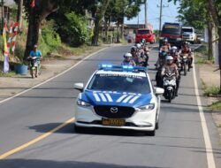Cegah Gangguan Kamtibmas, Polres Bangka Selatan Gelar Patroli Skala Besar