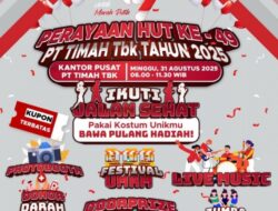 Minggu, Pekan Sehat HUT ke-49 PT Timah Gelar di Ibu Kota Provinsi Kepulauan Babel