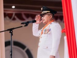 Pimpin Upacara HUT RI Ke-80 di Banggai, Bupati H. Amiruddin : Tujuan Kita Merdeka adalah Merdeka Dari Kemiskinan