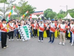 Lepas Jalan Sehat Peringati HUT Kemerdekaan RI ke-80 Yang Diselenggarakan Oleh PT.  Sasl And Sons Indonesia, Ini Kata Plt. Sekab Banggai