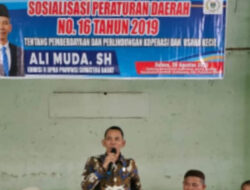 DPRD Sumbar Komitmen Lindungi Usaha Kecil, Ali Muda Gelar Sosialisasi di Kuamang Alai