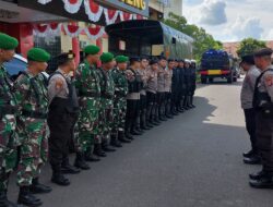 Pastikan Kamtibmas Kondusif, Polda Kalteng Gelar Patroli Gabungan