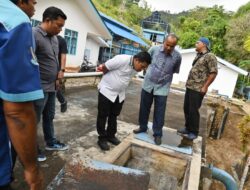 Wali Kota Sibolga Tinjau WTP PDAM Tirta Nauli, Pastikan Pelayanan Air Bersih Optimal