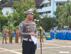 Wujudkan Keselamatan Berkendara Sejak Dini, Polantas Tapteng Edukasi Siswa di Sekolah Atas dan Kejuruan