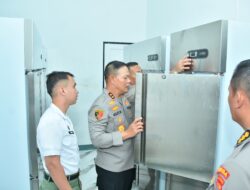 Kapolda Tinjau SPPG Polda Sulteng, Pastikan Dukungan Program MBG