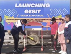 Peringati Hari Olah Raga Nasional, Pemda Bangkep  Lounching Program GESIT