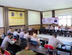 Pimpin GO Bulanan, Kapolres Banggai Sampaikan Sejumlah Atensi