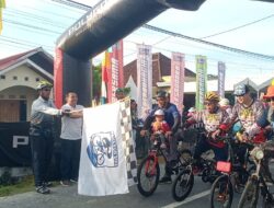 Jalin Silaturahmi, Kasdim 1016/Palangka Raya Ikuti Gowes Bareng