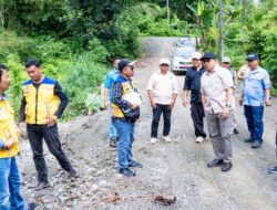 Wakil Bupati Banggai Lakukan Monev Pelaksanaan Beberapa Paket Pekerjaan di Kecamatan Pagimana
