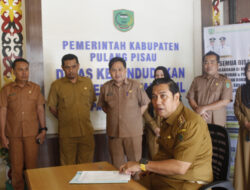 Sidak Beberapa OPD, Wabup Pulang Pisau Temukan ASN Lalai Absensi Manual.